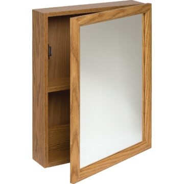 oak-medicine-cabinet-with-mirror-small-home-office-design-dining-lighting-fixtures-3